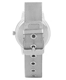 Jainx Silver Steel Mesh Chain Analog Watch - For Women JW8598