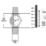 Jainx Multicolor Grey Silicone Band Analog Watch - For Women JW8620