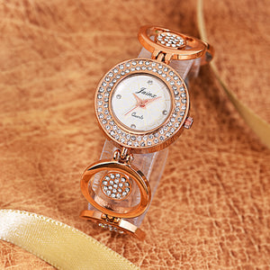 Jainx Premium Rose Gold Bracelet Style Analog Watch - for Women