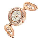Jainx Premium Rose Gold Bracelet Style Analog Watch - for Women