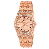 Jainx Rose Gold Bracelet Gift Set Combo with Analog Watch - for Women