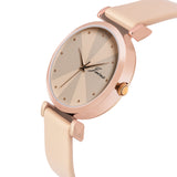 Jainx Beige Silicone Band Analog Watch for Women JW8637