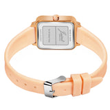Jainx Rose Gold Silicone Band Analog Watch for Women JW8640