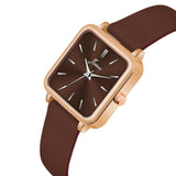 Jainx Brown Silicone Band Analog Watch for Women JW8641