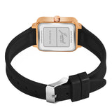 Jainx Black Silicone Band Analog Watch for Women JW8642
