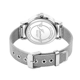 Jainx Silver Mesh Design Steel Chain Analog Wrist Watch for Women & Girls - JW8657