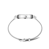 Jainx Silver Mesh Design Steel Chain Analog Wrist Watch for Women & Girls - JW8660