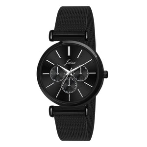 Jainx Mesh Design Steel Chain Analog Wrist Watch for Women & Girls - JW8661