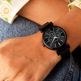 Jainx Mesh Design Steel Chain Analog Wrist Watch for Women & Girls - JW8661