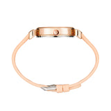 Jainx Rose Gold Silicone Band Analog Wrist Watch for Women & Girls - JW8662