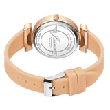 Jainx Rose Gold Silicone Band Analog Wrist Watch for Women & Girls - JW8662