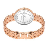 Back view of Jainx rose gold chain strap watch for women