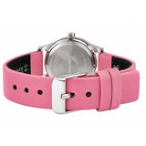 Jainx Pink Leather Strap Analog Wrist Watch for Women - JW8709