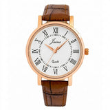Jainx Brown Corporate Analog Wrist Watch for Women - JW8710