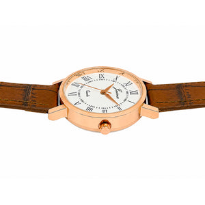 Jainx Brown Corporate Analog Wrist Watch for Women - JW8710