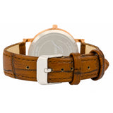 Jainx Brown Corporate Analog Wrist Watch for Women - JW8710