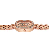 Jainx Fancy Rose Gold Bracelet Style Analog Watch for Women - JW8712