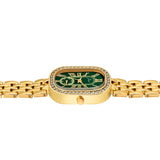 Jainx Fancy Golden Bracelet Style Analog Watch for Women - JW8713