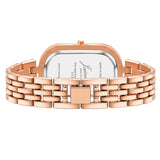 Jainx Fancy Rose Gold Bracelet Style Analog Watch for Women - JW8714