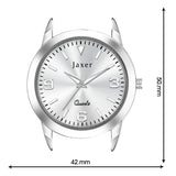Jaxer Silver Dial Steel Chain Analog Wrist Watch For Men - JXRM2182