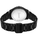 Jaxer Black men's wrist watch back