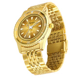 Jaxer Golden men's wrist watch