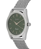 Jaxer Green Dial Steel Chain Analog Wrist Watch for Men - JXRM2193 - Jainx Store