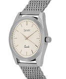 Jaxer Beige Dial Steel Chain Analog Wrist Watch for Men - JXRM2195 - Jainx Store