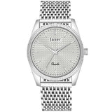 Jaxer Beige Dial Steel Chain Analog Wrist Watch for Men - JXRM2195 - Jainx Store