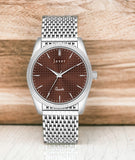 Jaxer Brown Dial Steel Chain Analog Wrist Watch for Men - JXRM2197 - Jainx Store