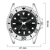 Jaxer Black Dial Steel Chain Analog Wrist Watch For Men - JXRM2199