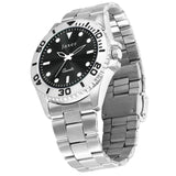Jaxer Black Dial Steel Chain Analog Wrist Watch For Men - JXRM2199