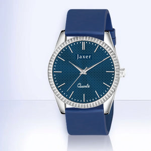 Jaxer Blue Silicone Band Analog Wrist Watch For Men And Boys - JXRM2202