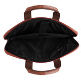Jaxer Tan Leather Laptop Messenger Bag for Men - JXRMB004 - Jainx Store