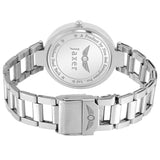Jaxer Party Purple Dial Steel Chain Analog Watch - For Women JXRW2513