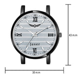 Jaxer Grey Genuine Leather Strap Analog Watch - For Women JXRW2535