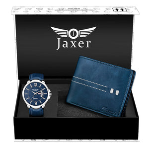Jaxer Watch & Wallet Combo  (Blue) - JXWC2902 - Jainx Store