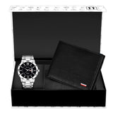 Jaxer Watch & Wallet Combo  (Black) - JXWC2921