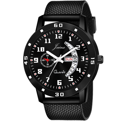 jainx black watch for men
