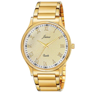 Golden Premium Analog Watch For Men