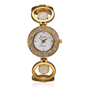 Jainx JW513 Princess Bracelet Golden Analog Watch - For Women - Nice Deal Enterprises Pvt. Ltd.