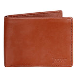 Men Tan Artificial Leather Wallet (6 Card Slots) - Jainx Store