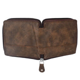 Men Casual Brown Artificial Leather Wallet - Regular Size (4 Card Slots) - Jainx Store