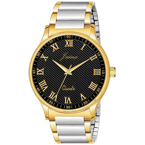 Premium Golden Slim Analog Watch - For Men JM1164 - Jainx Store